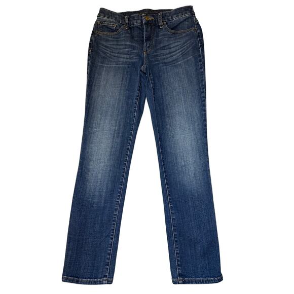 Chico’s The So Slimming Girlfriend Ankle Jeans Women’s Size 000 US Size XXS 0 - Picture 1 of 7
